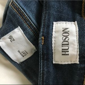 Hudson Mid-rise Cat Skinny Jean Size 26